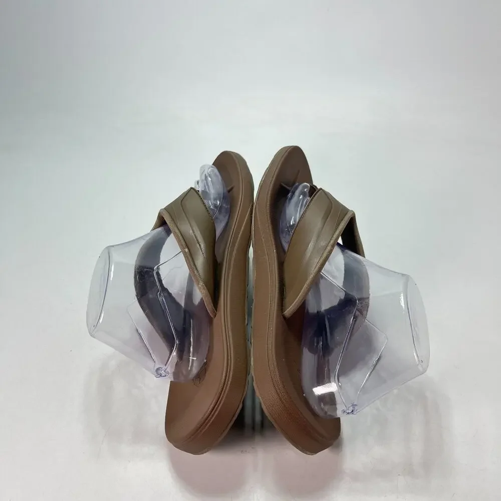Body Glove Brown Cushioned Comfort Thong Flip Flop Sandals 1967238 Men's Size 10